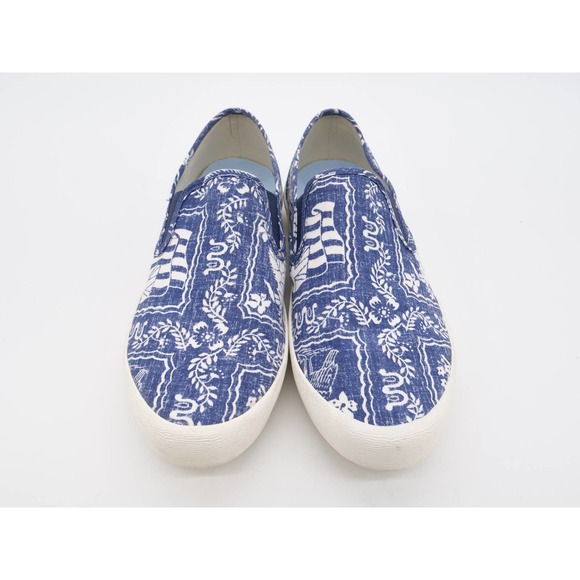 Seavees Slip On Shoes Mens 8 Reyn Spooner Baja Blue Casual Low Top Sneaker - Picture 7 of 11